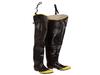 Rubber Steel Toe Hip Boot